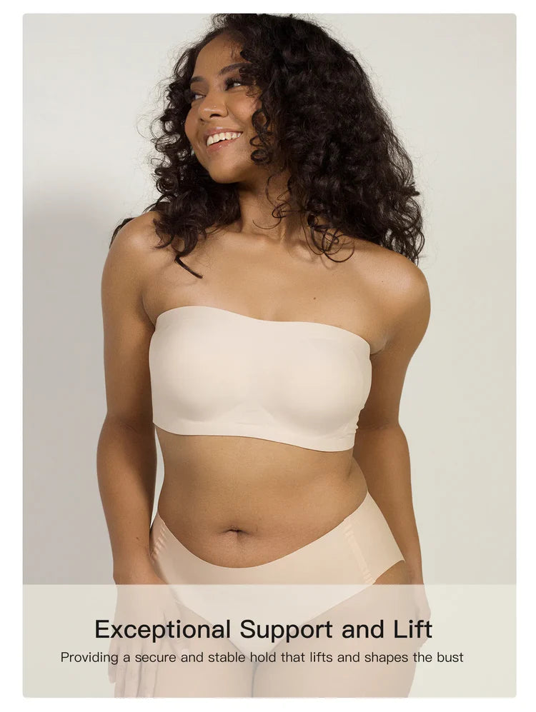 Invisible Strapless Seamless Push up Bra