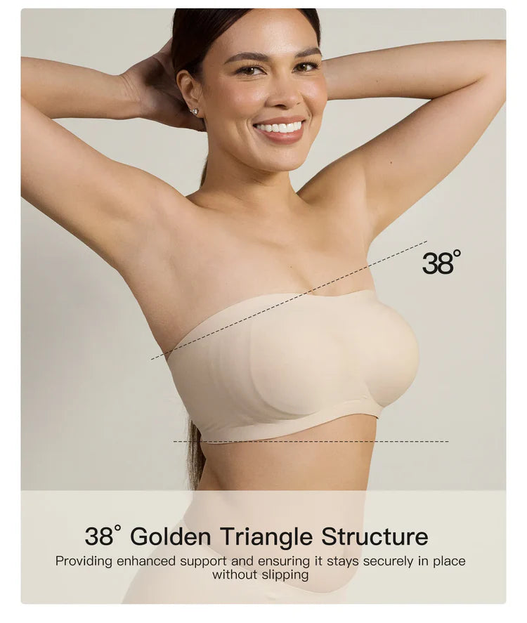Invisible Strapless Seamless Push up Bra