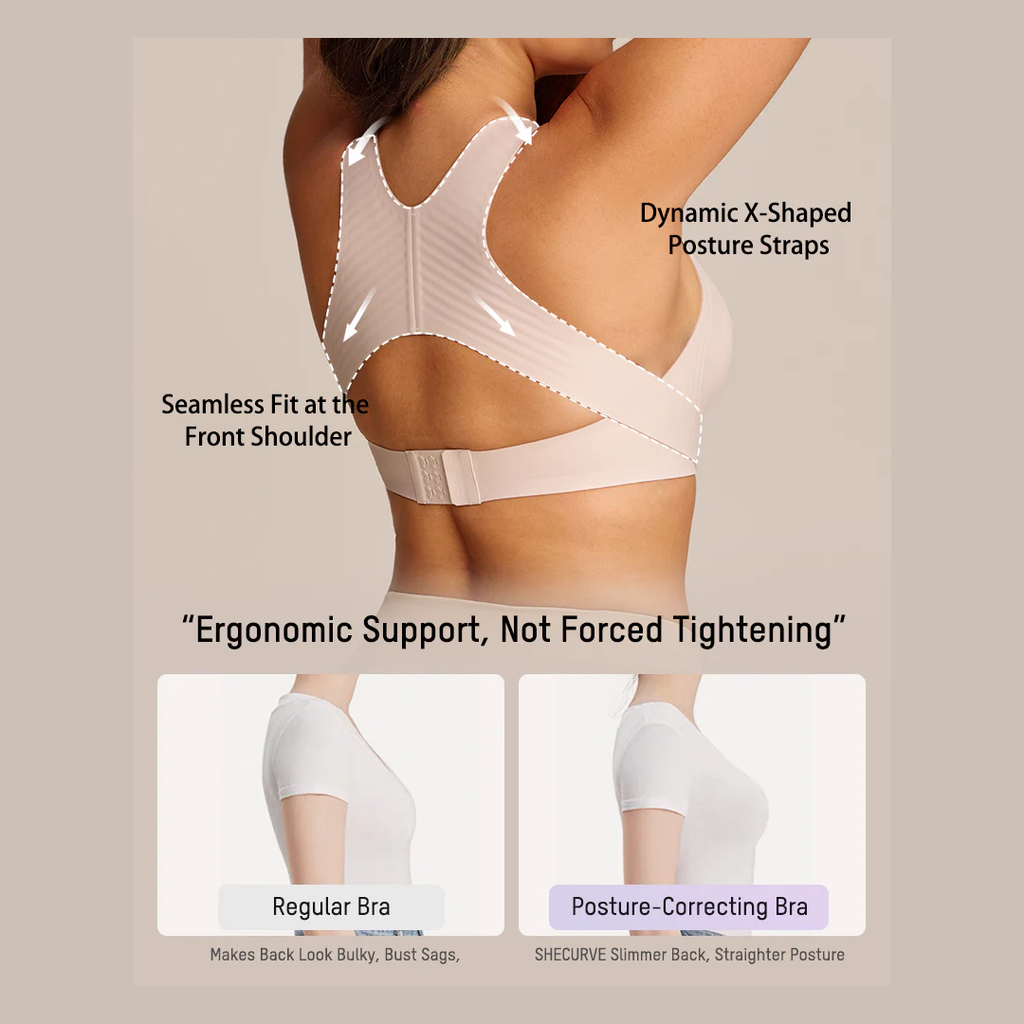 Posture Adjustment Seamless Power Lift Bra
